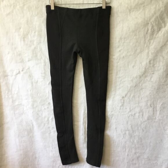 BCBGMaxAzria Deep Olive-Green Sculpting Leggings - Picture 7 of 15